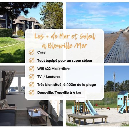 Mer Et Soleil A Blonville Sur Mer/ Deauville Exteriér fotografie